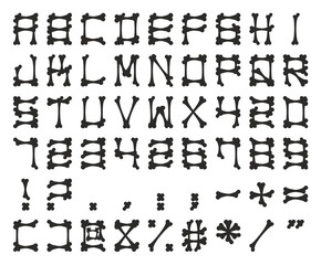 Bones Font Square