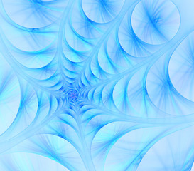 Abstract fractal web