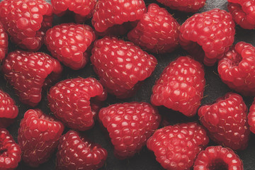 Red raspberry background