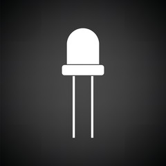 Light-emitting diode icon
