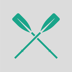 Icon of  boat oars