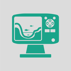 Icon of echo sounder