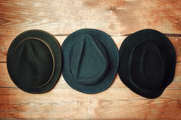 various fashion hats