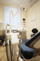 Interior of a stomatologic office