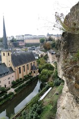Naklejka premium 2016/10 - VDL - Aussicht Bockkasematten 01 