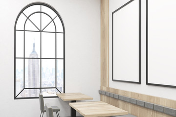 New York cafe interior