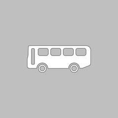 Old Bus computer symbol