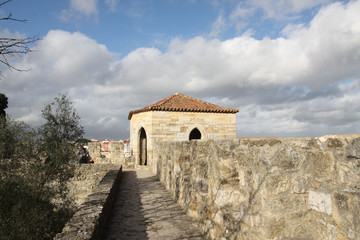 Lisbonne, remparts du château Saint Georges