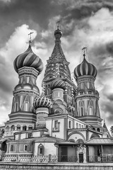 Fototapeta na wymiar Saint Basil's Cathedral on Red Square in Moscow, Russia