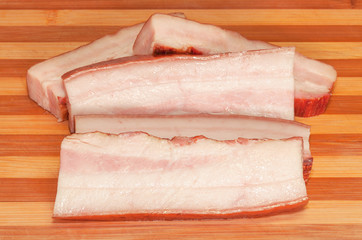 Slices of bacon