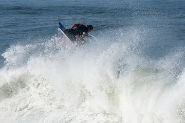 Obraz premium Bodyboarder in action
