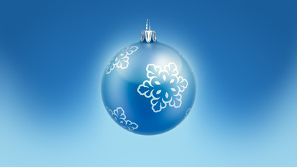 Merry Christmas tree ball snowflakes