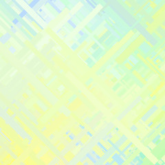 Pastel green glitch background, distortion effect, abstract texture, random trend color diagonal lines for design concepts, posters, wallpapers, presentations and prints. Vector illustration.
