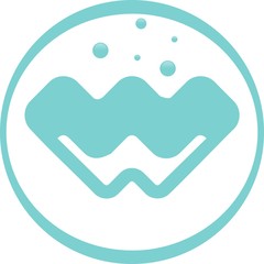 Washing Symbol, Letter W