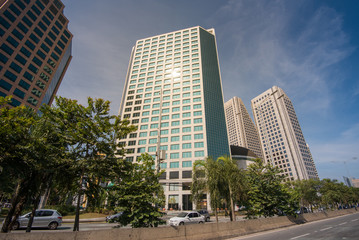 Fototapeta na wymiar Modern Office Buildings in Sao Paulo