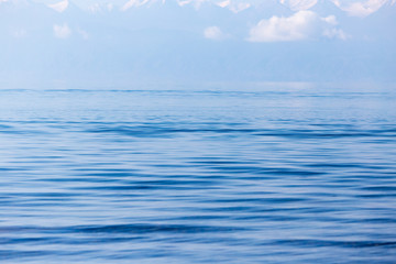 Obraz premium Lake Issyk-Kul in Kyrgyzstan