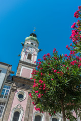 Fototapeta na wymiar The Spital church in Innsbruck, Austria