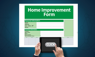 Home Improvement Form Personnel Details Home