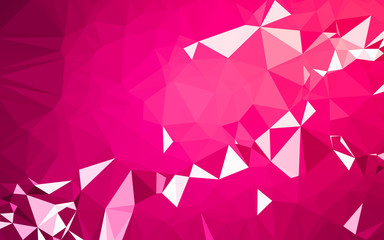 Fototapeta premium Abstract low poly background, geometry triangle