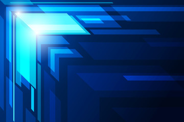 Blue arrow vector abstract background