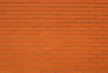 red brick wall