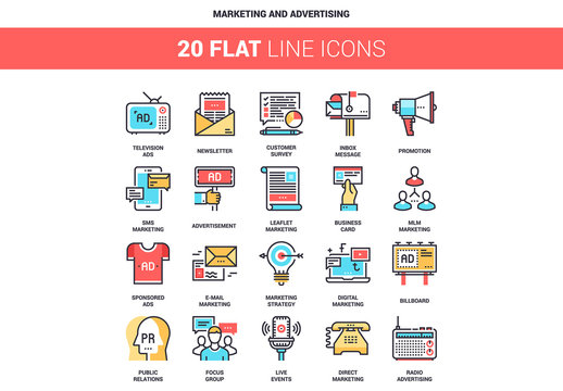 Marketing Icons Set 02