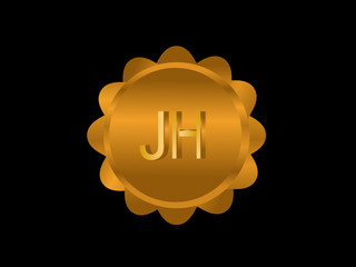 JH Initial Logo for your startup venture