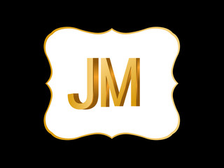 JM Initial Logo for your startup venture