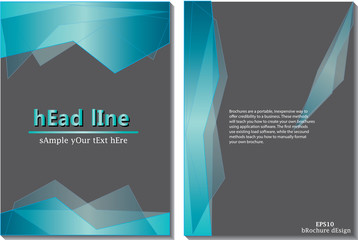 Fototapeta premium Template of book cover for brochure,flyer,annual report .Vector design illustration eps10