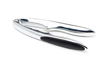 Polished chrome nutcracker