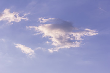 blue sky and white coluds