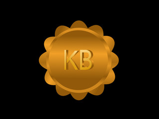 KB Initial Logo for your startup venture