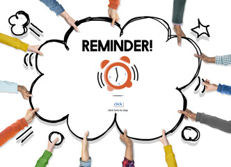 Time Alarm Deadline Countdown Concept