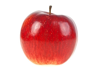 Red apple isolated on a white background