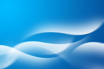 Fototapeta premium Blue abstract background