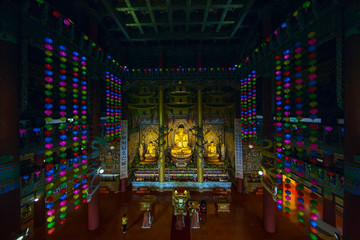 Buddha in the temple