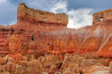 Rock formations in Bryce canyon national park, Utah