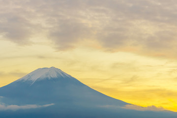 Mount Fuji sunset, Japan