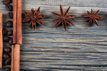 cinnamon and star anise
