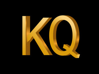 KQ Initial Logo for your startup venture