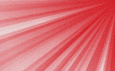 colorful abstract mosaic sun rays background. Decorative tiles texture red, white