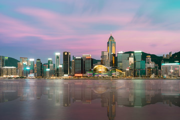 Obraz premium Hong Kong city