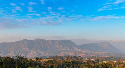 mountain at khao kho, phetchabun, thailand.