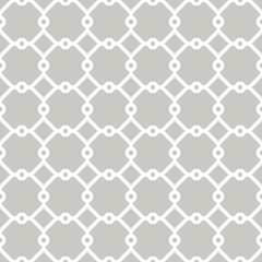 Fototapeta premium Seamless vector light ornament in arabian style. Pattern for wallpapers and backgrounds
