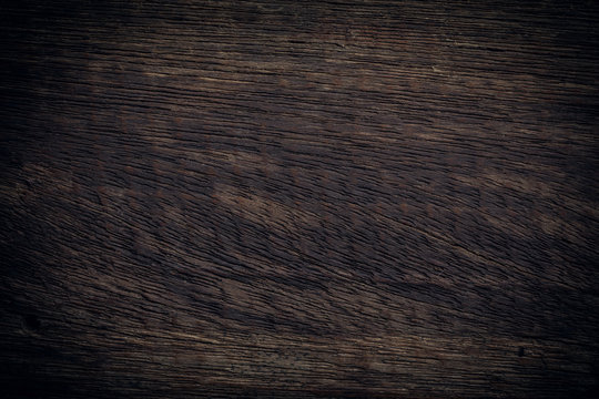 dark wood background, wooden board rough grain surface texture