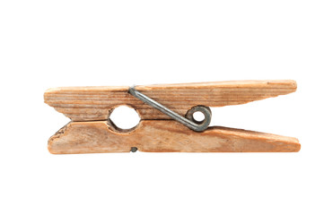 wooden clothespin