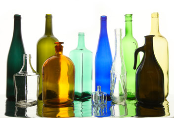 colorful bottles