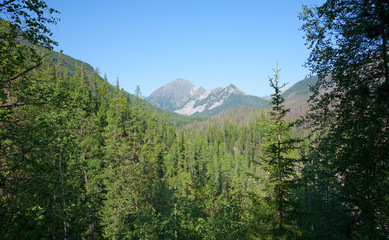 mountain scenery Eastern Sayan