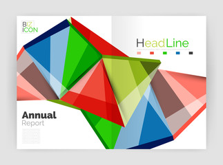 Business annual report abstract backgrounds