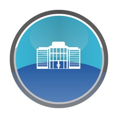 Centre commercial dans un bouton